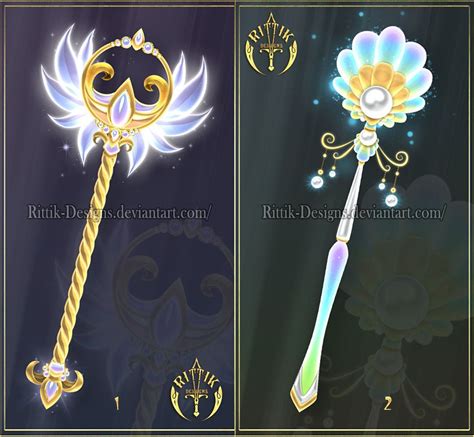 Magical scepter profile